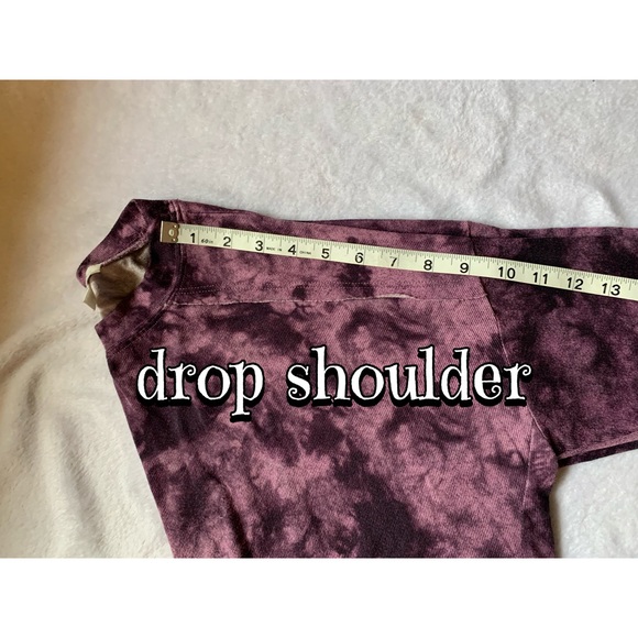 Cropped Top & Joggers Matching Set | Size Small | Shades of Purple 💜🖤 - Picture 4 of 15